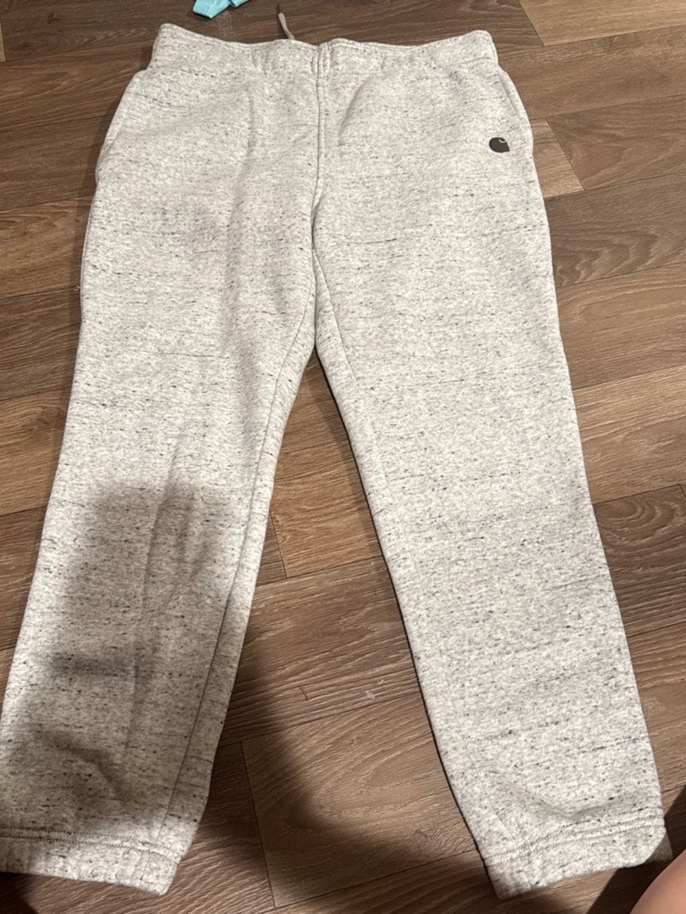 Carhartt Light Heather Gray Women's Fleece Joggers